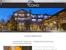 Tablet Screenshot of cohoserv.com